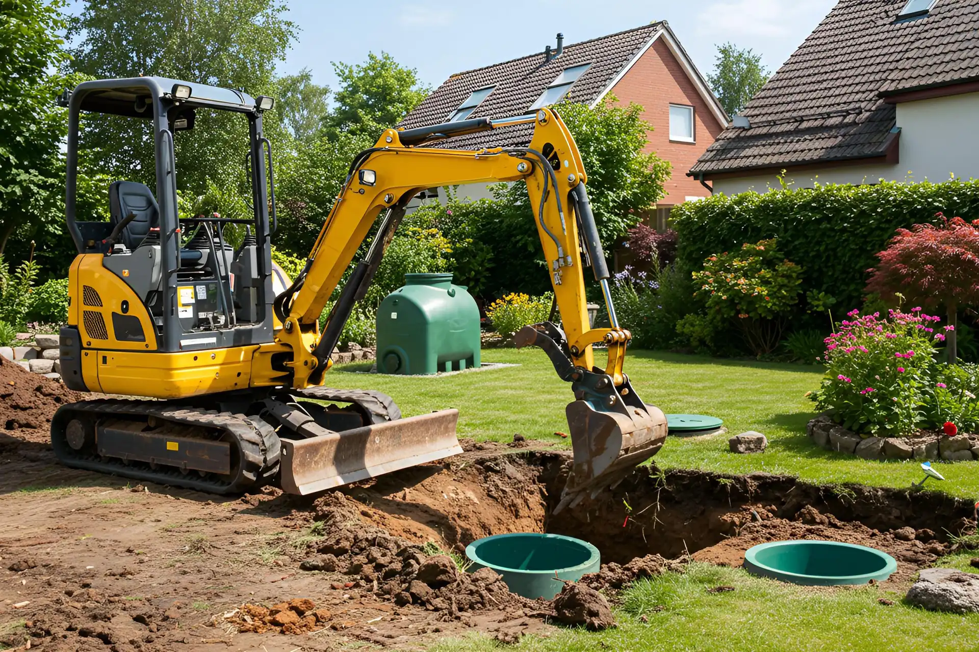 hydrajetting install soakaways in the sussex & surrey area